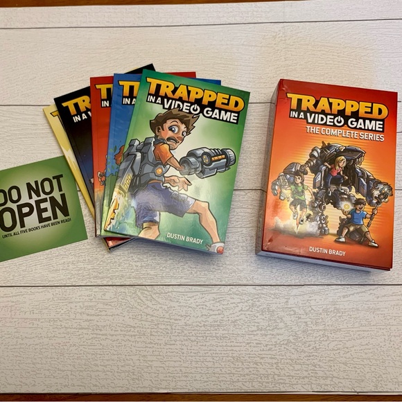 Trapped In A Video Game Complete Kids’ Book Series - Picture 1 of 3